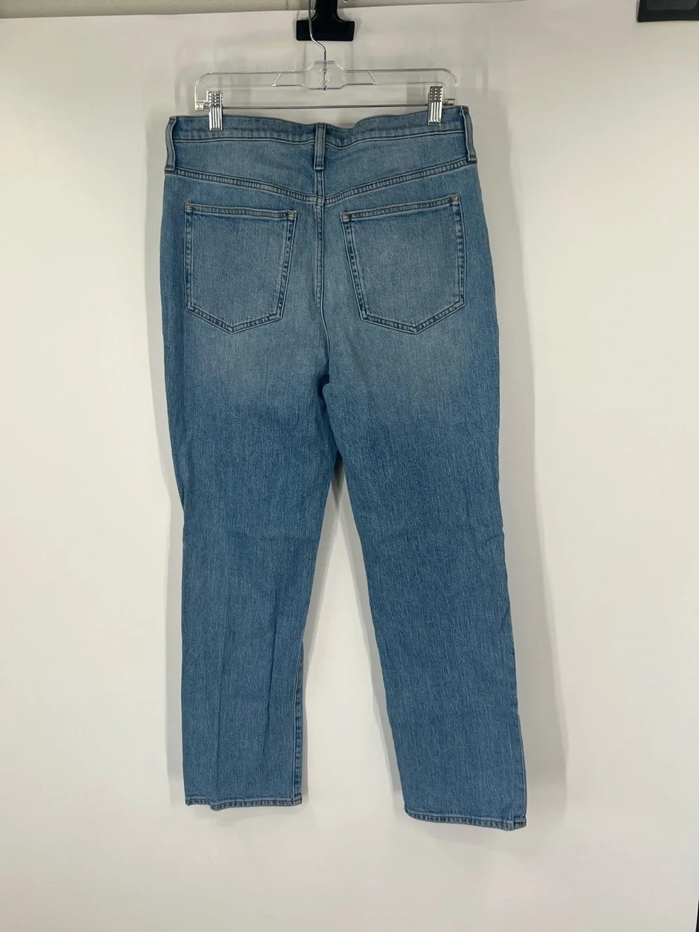 J. Crew Classic Straight Jeans in Elia Wash High Rise